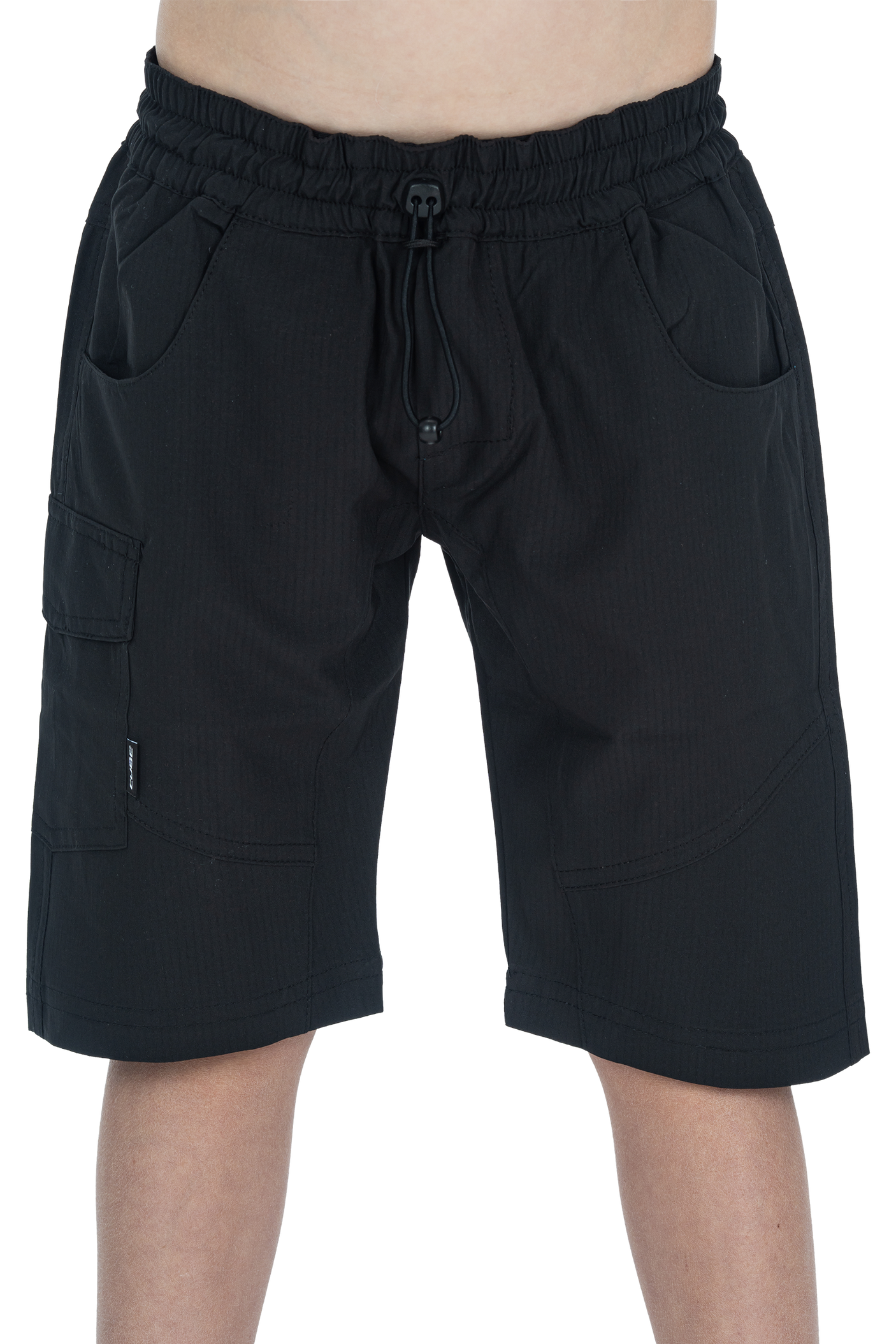 CUBE TEAMLINE Baggy Shorts ROOKIE black´n´white