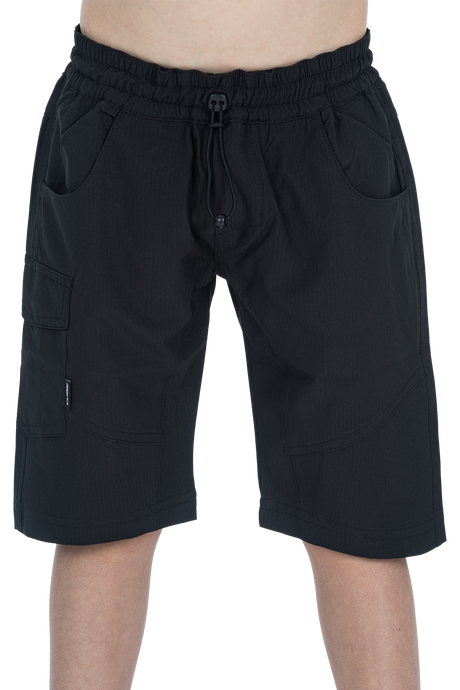 CUBE TEAMLINE Baggy Shorts ROOKIE zwart'n'wit