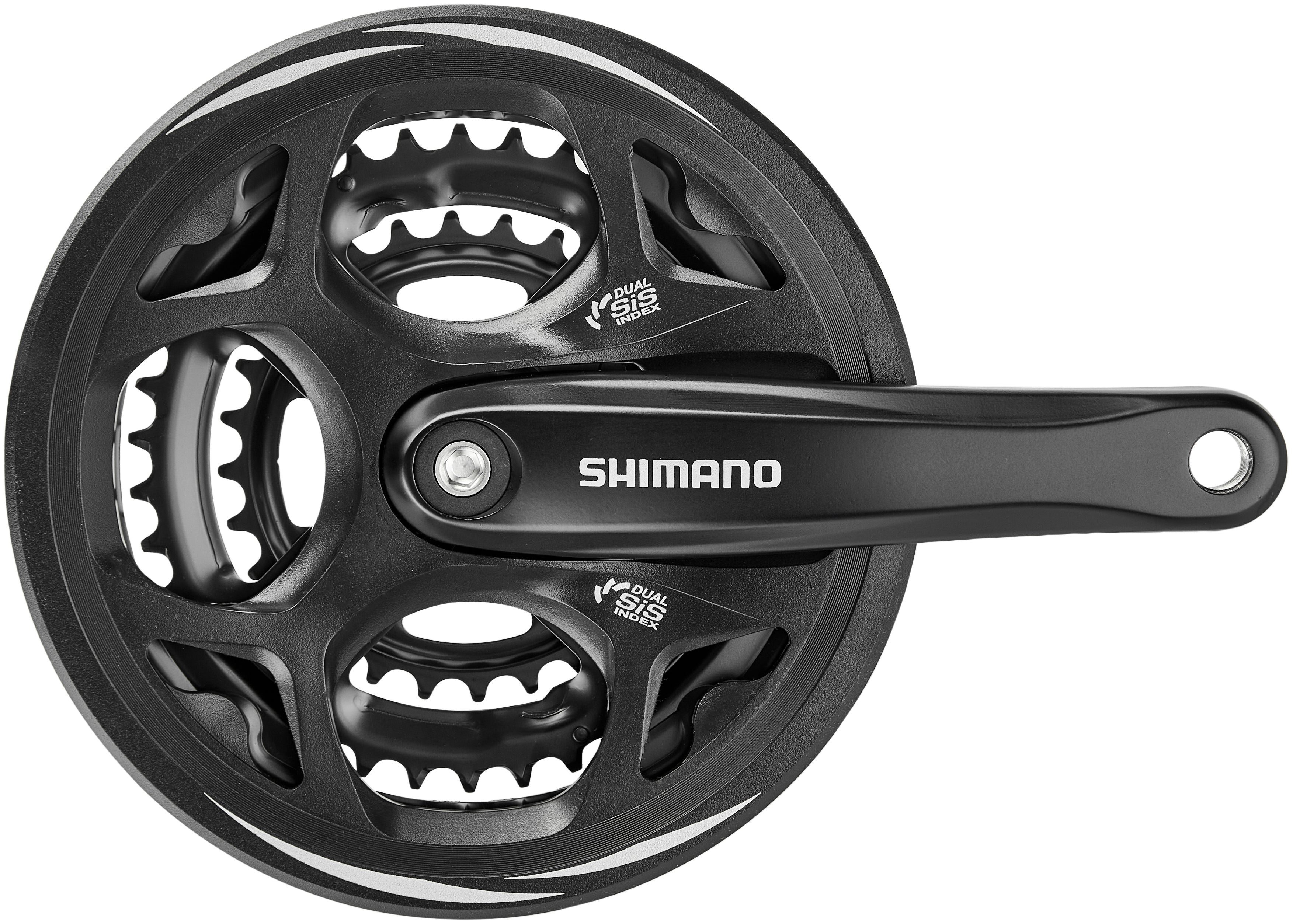 Shimano Altus FC-M311 crankstel 48/38/28 zwart