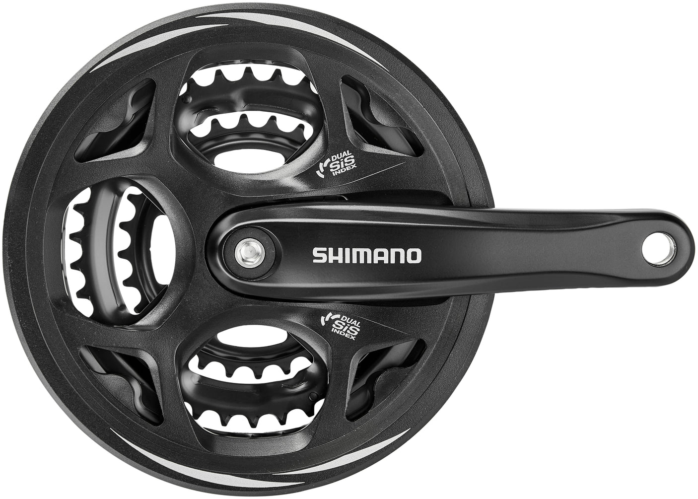 Shimano Altus FC-M311 Kurbelgarnitur 48/38/28 schwarz