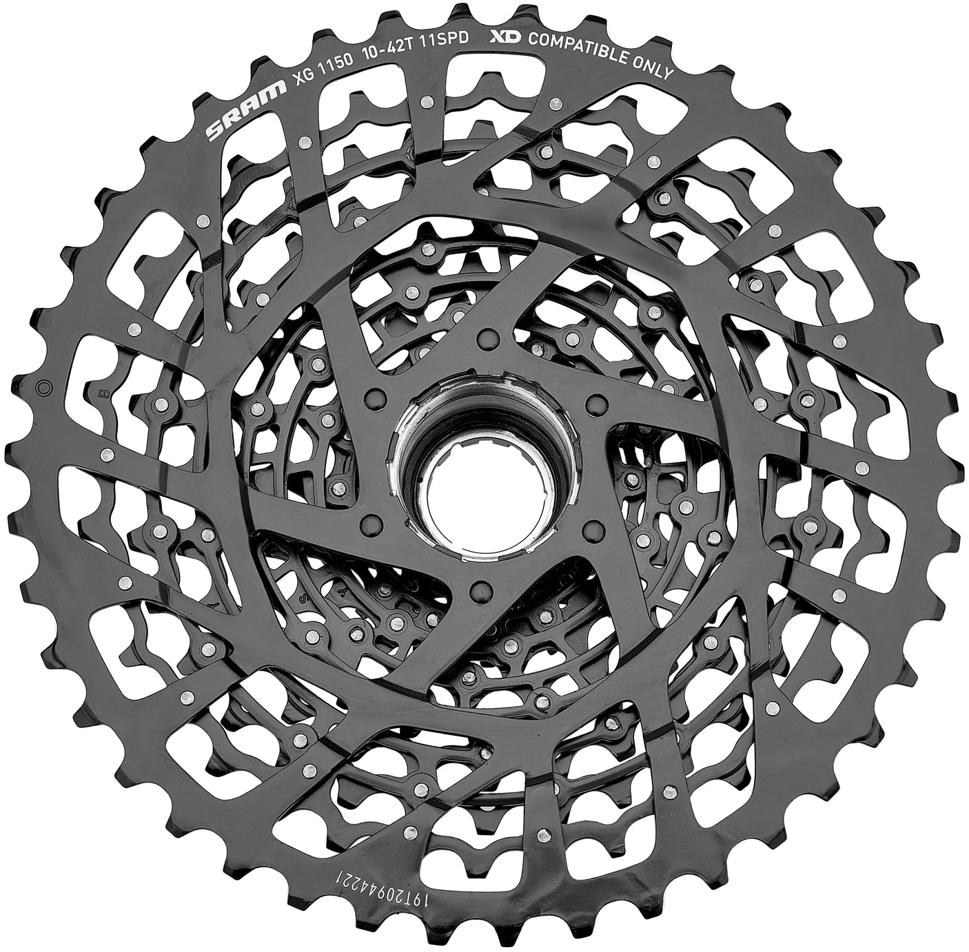 SRAM XG-1150 cassette 11-speed, 10-42 tanden zwart