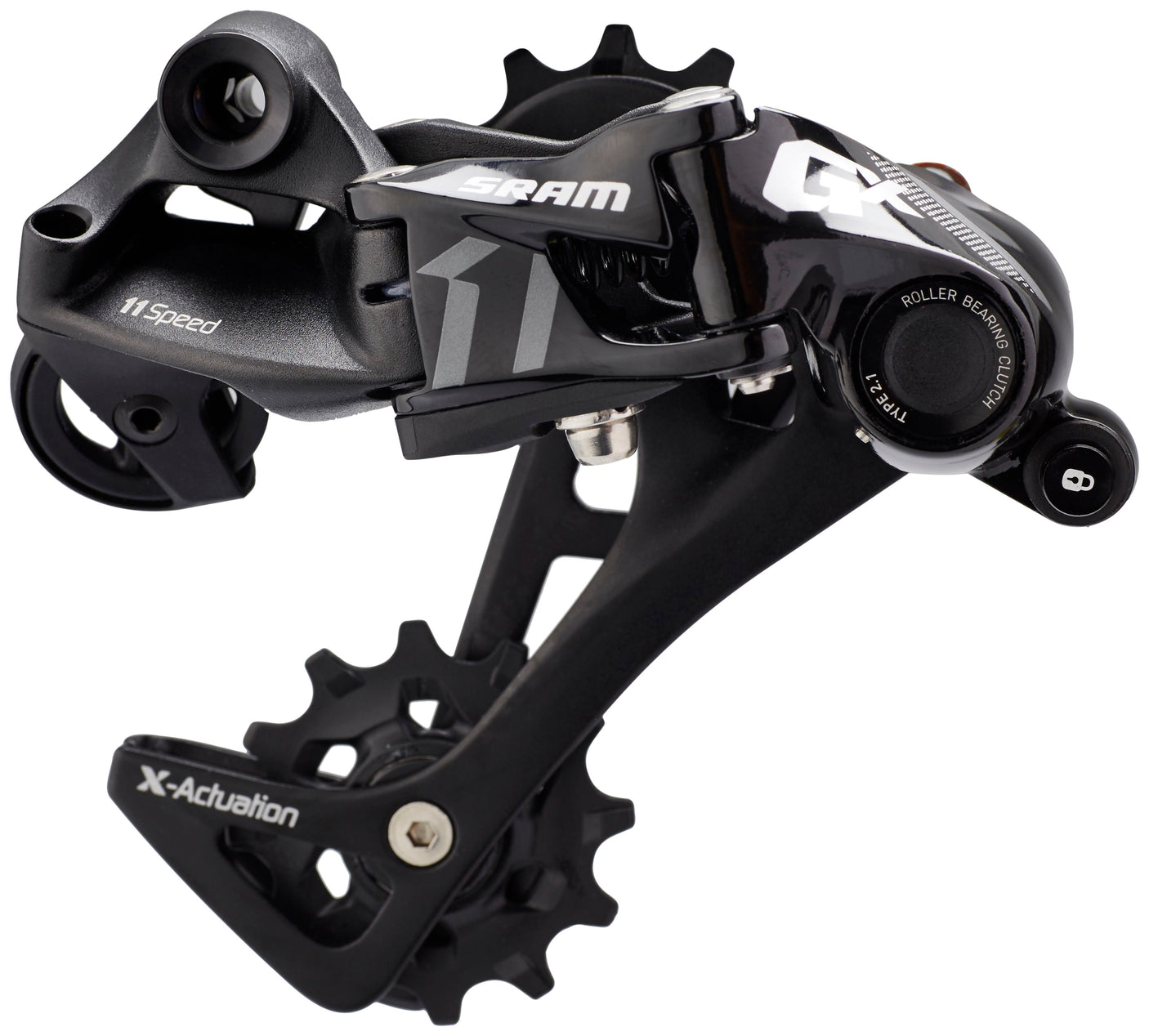 SRAM GX achterderailleur 1x11-speed lange kooi zwart