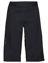 VAUDE Moab regenshort heren zwart