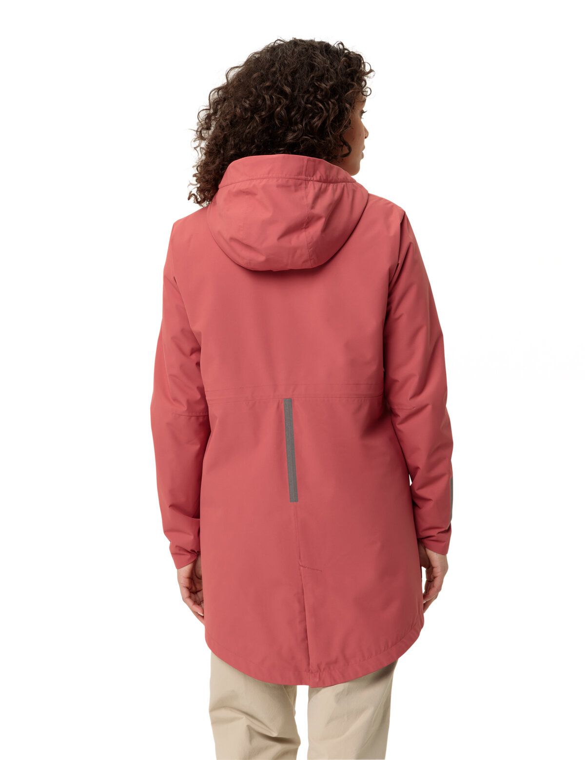 VAUDE Cyclist gevoerde Parka II dames baksteen