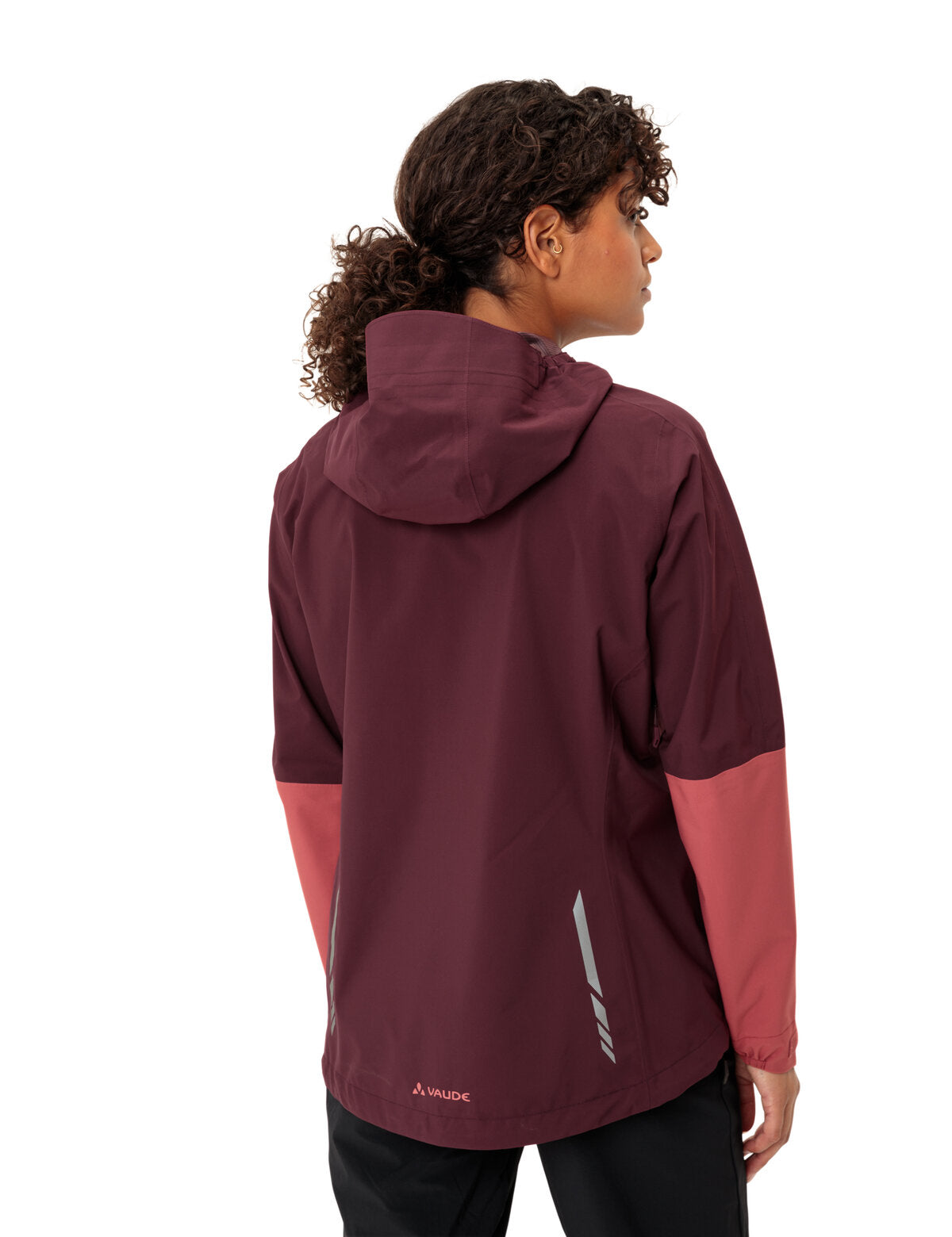 VAUDE Moab Rain Jacket II dames cassis uni