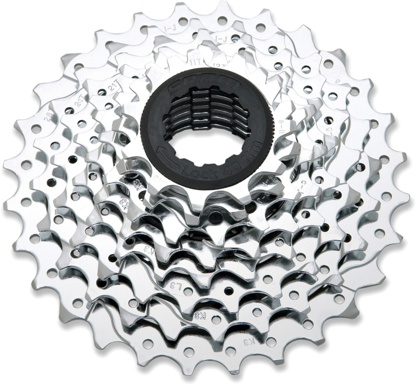 SRAM PG-850 Powerglide II 11-28T cassette 8-speed zilver