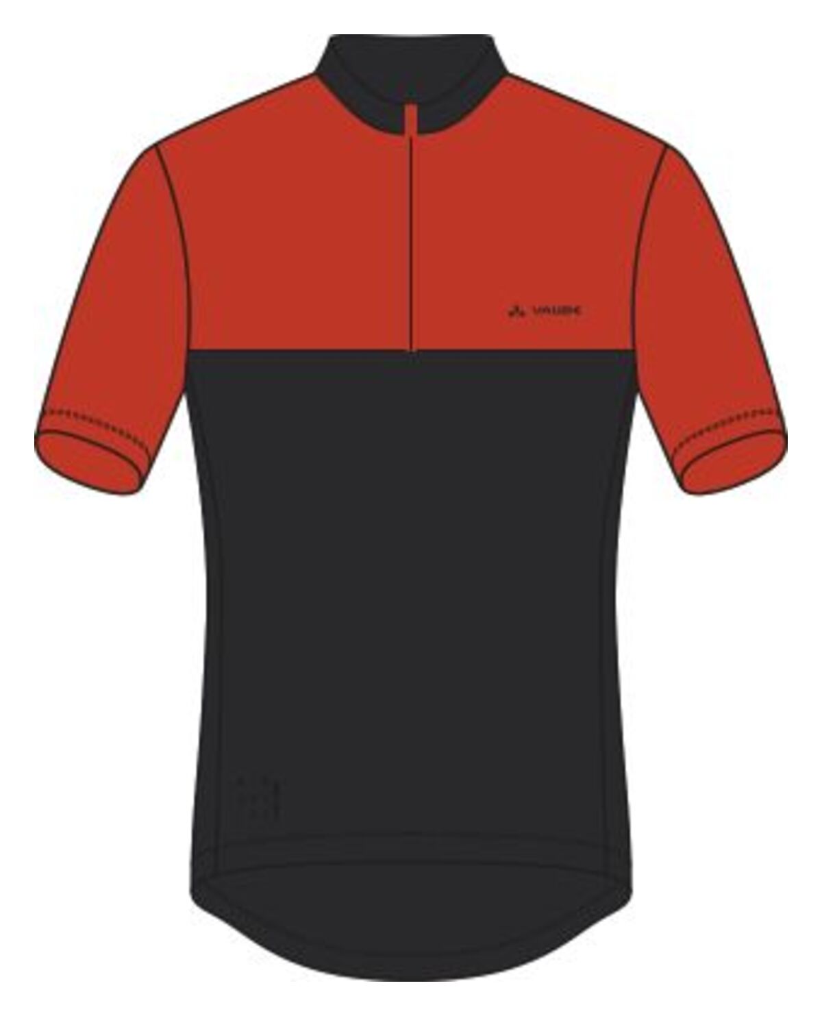 VAUDE Matera HZ jersey heren zwart