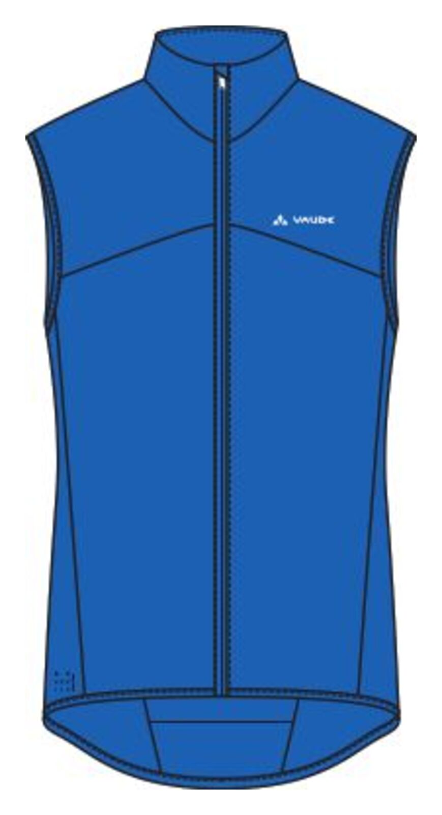 VAUDE Matera Air vest heren blauw