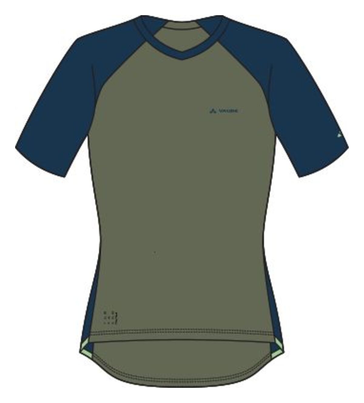 VAUDE Moab PRO shirt dames kaki