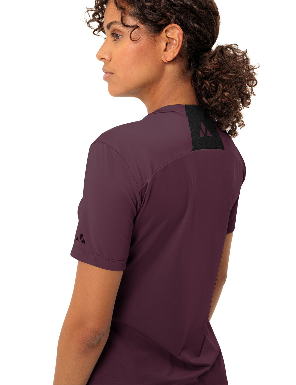 VAUDE Qimsa Logo Shirt Dames cassis