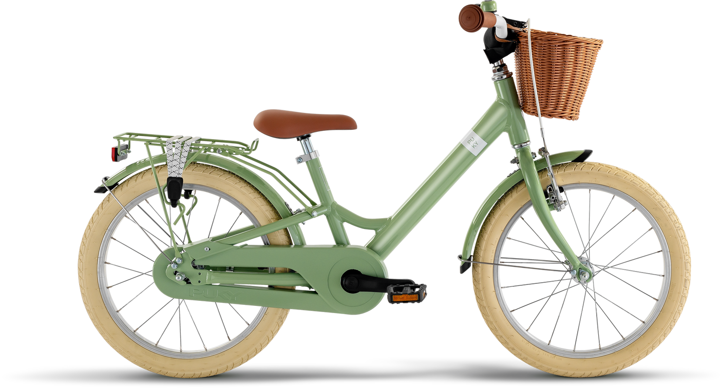 Puky YOUKE 18 Classic Alu retro green