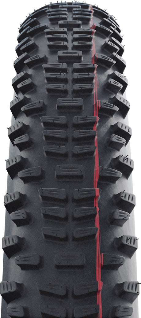 Schwalbe Racing Ralph Super Ground Evo vouwband 26x2.25" TLE E-25 Addix Speed ​​SnakeSkin zwart