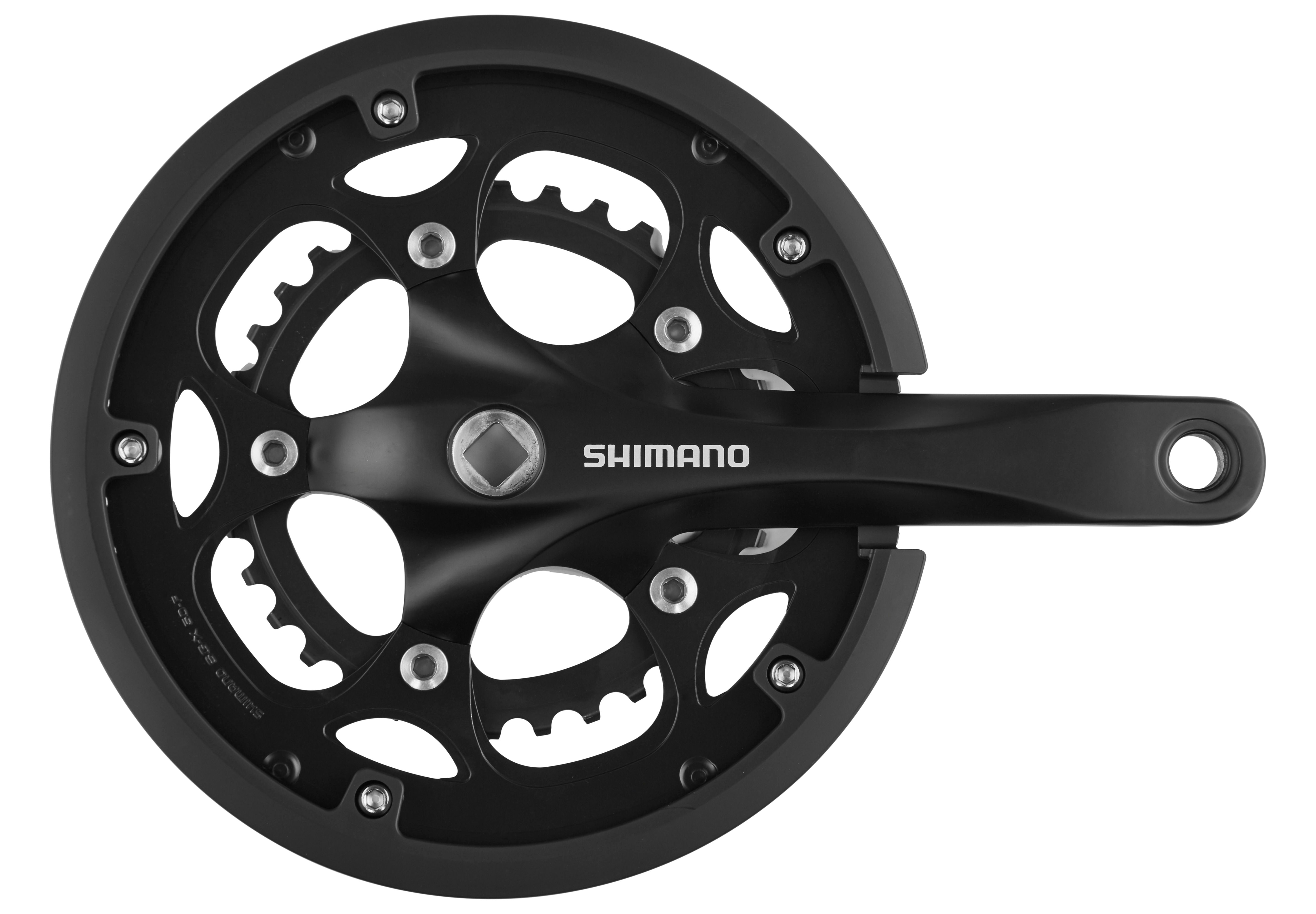 Shimano FC-RS200 crankstel 50x34 8-speed zwart