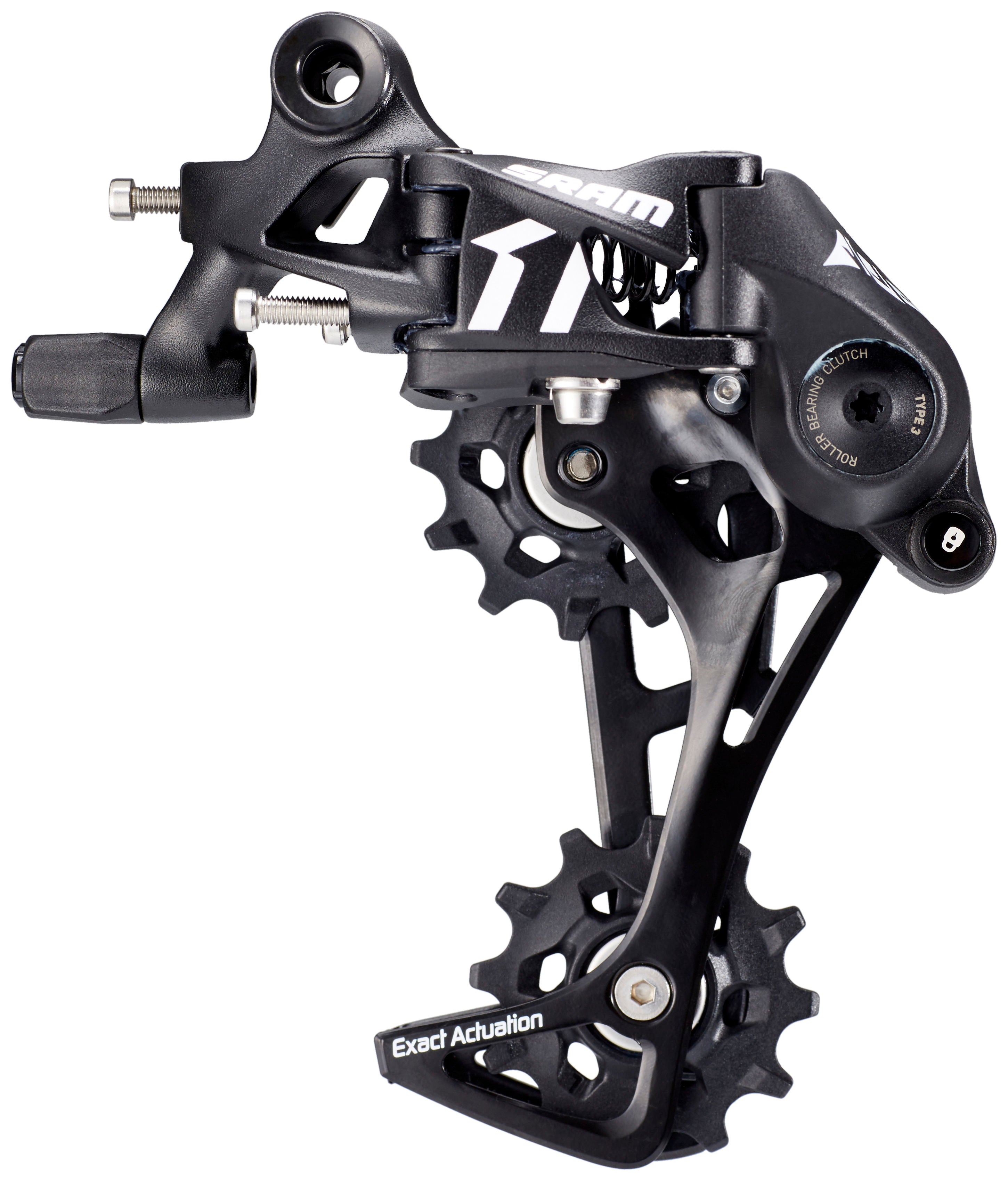 SRAM Apex 1 achterderailleur lange kooi 11-speed zwart