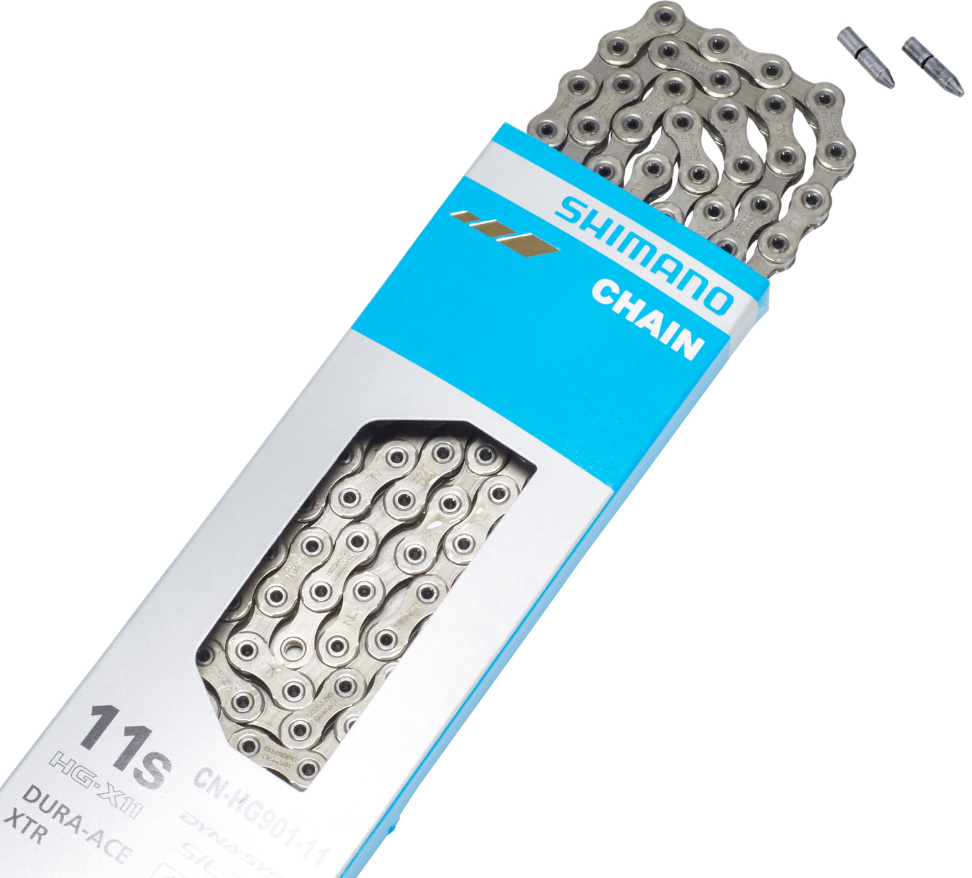 Shimano CN-HG901 ketting 11-speed zilver