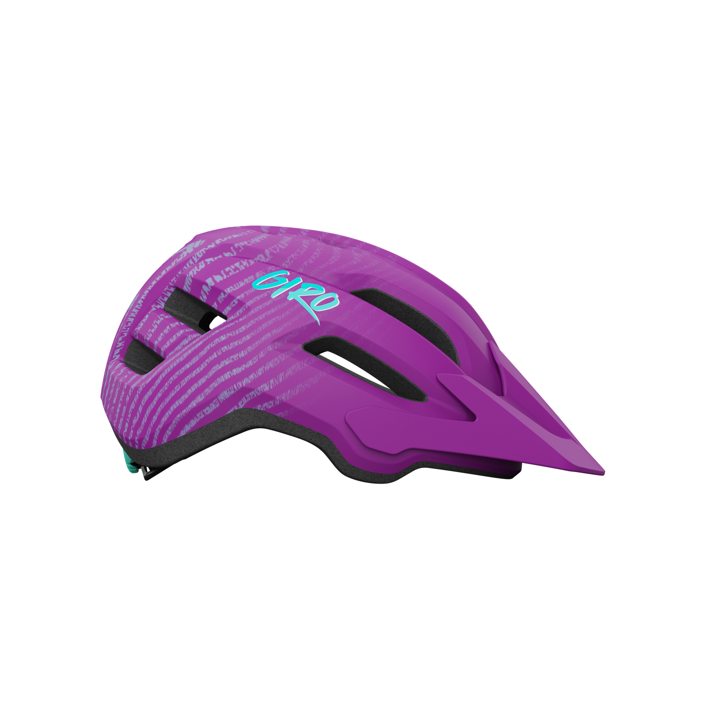 Giro Fixture II Y Helm matte purple ripple