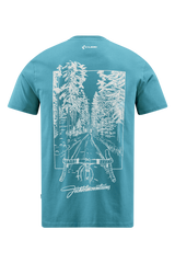 CUBE Biologisch T-shirt Fichtelmountains GTY FIT