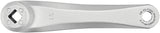 Shimano FC-TY501 crankstel 6/7/8-speed 48-38-28 tanden met kettingkastring zilver