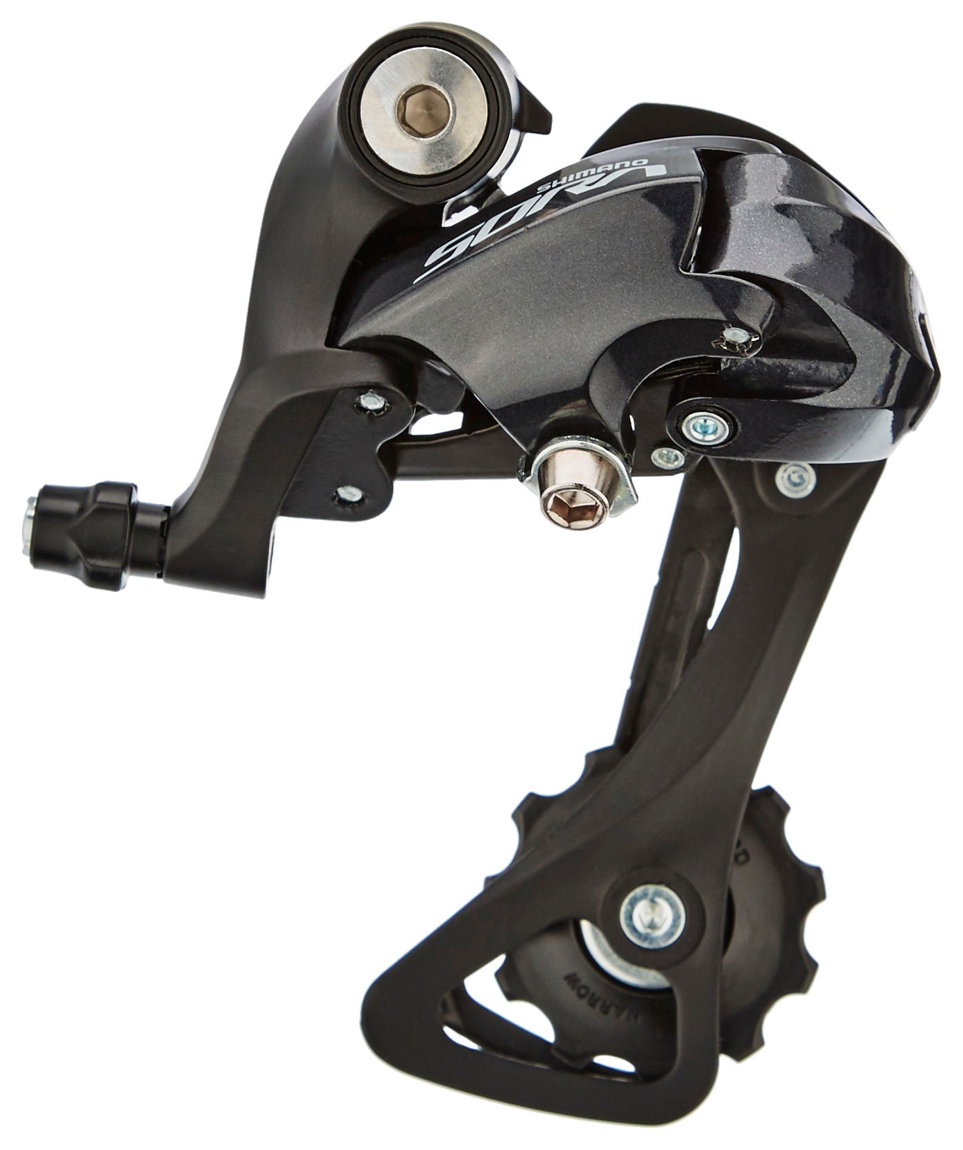 Shimano Sora RD-R3000 achterderailleur 9-speed/kort grijs/zwart