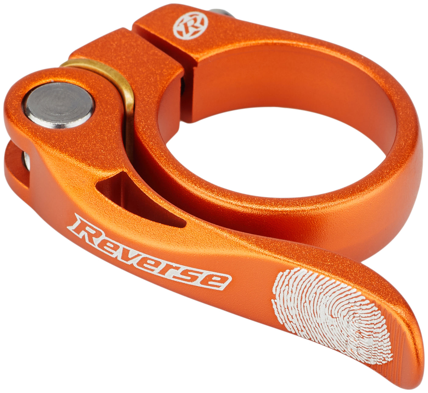 Reverse Long Life Sattelklemme Ø34,9mm orange