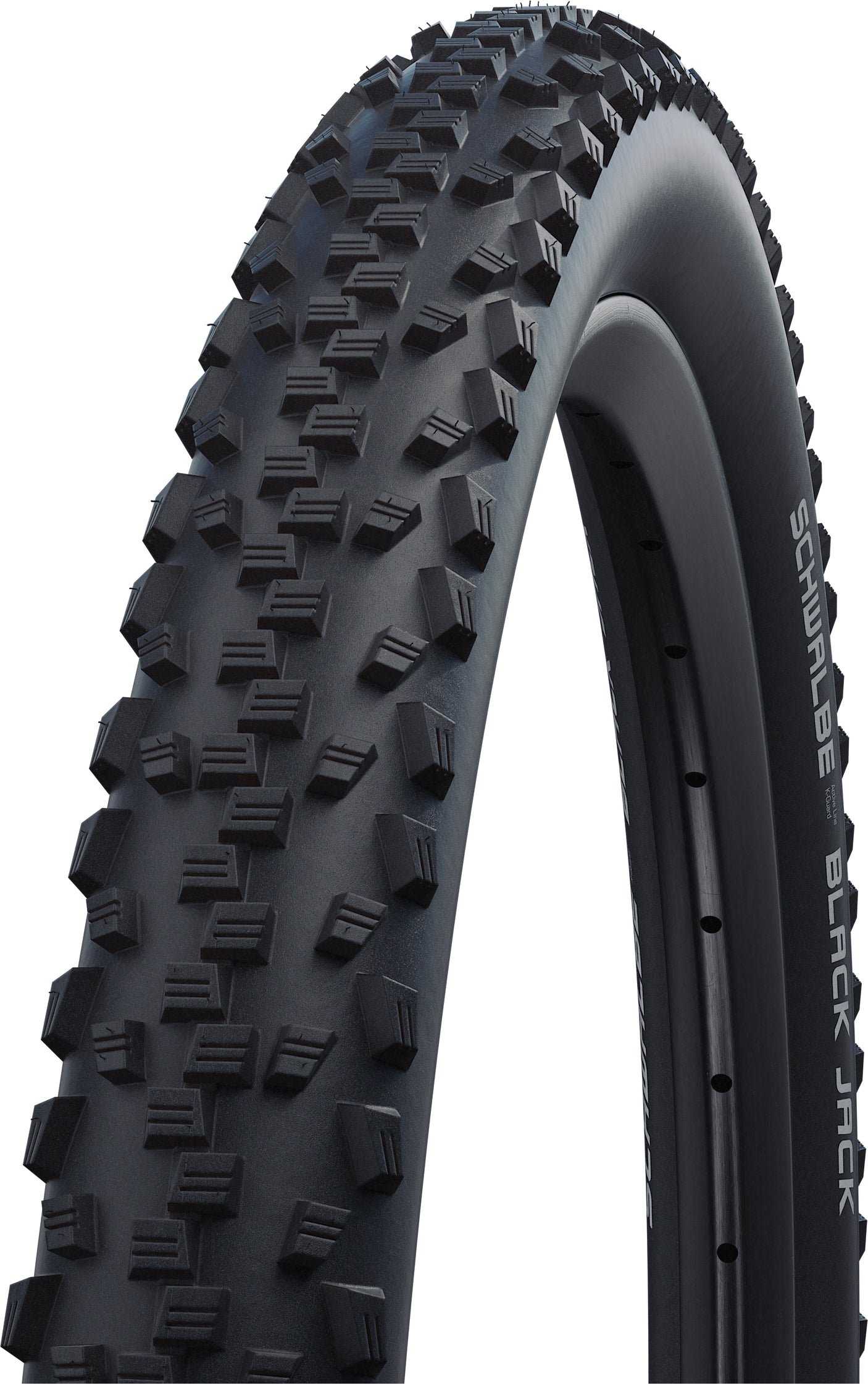 Schwalbe Black Jack draadband 24x1.90" K-Guard HS407 Actief zwart