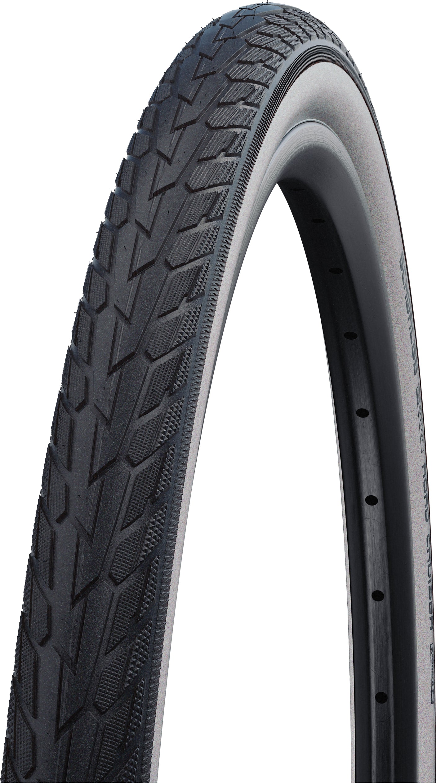 SCHWALBE Road Cruiser Drahtreifen 28x1.25" K-Guard Active weiß