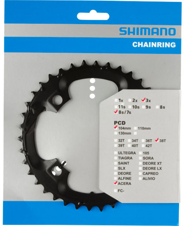 Shimano Acera FC-M361 kettingbladen