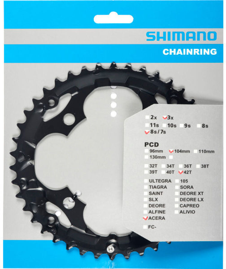 Shimano Acera FC-M361 kettingbladen