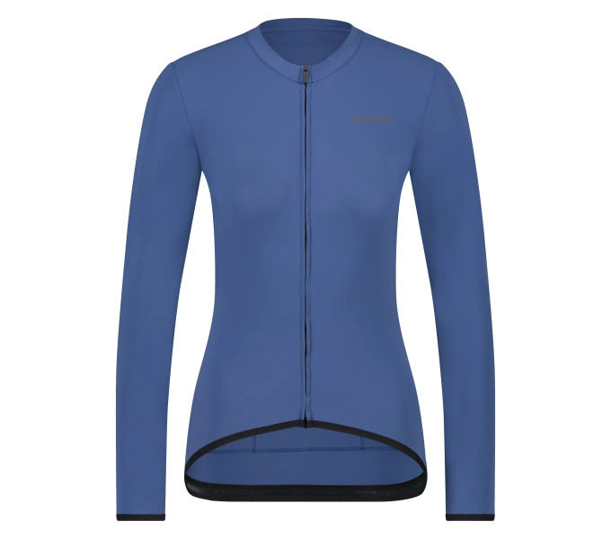 Shimano W's FUTURO Long Sleeves Jersey Candy Blue