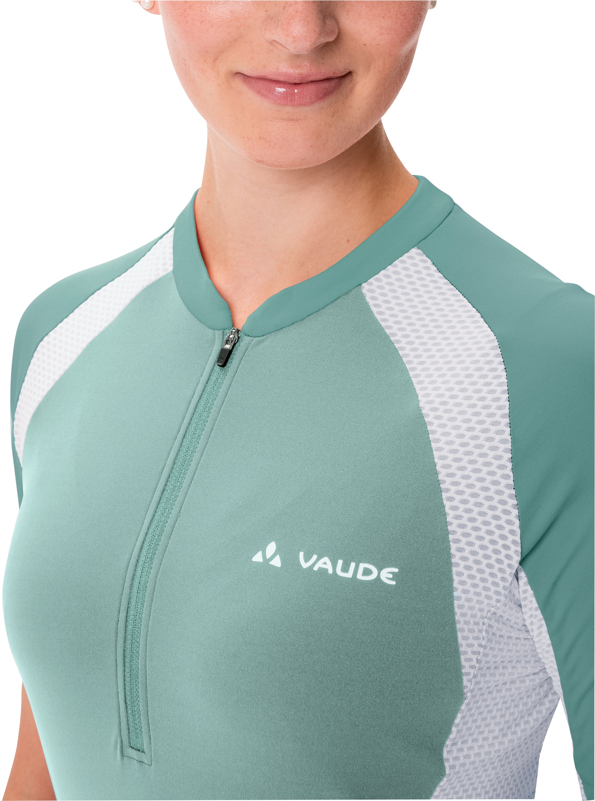 VAUDE Advanced IV jersey dames turkoois