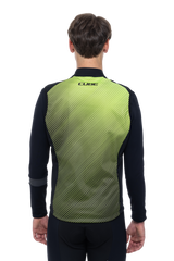 CUBE BLACKLINE softshell vest Safety zwart en neon geel