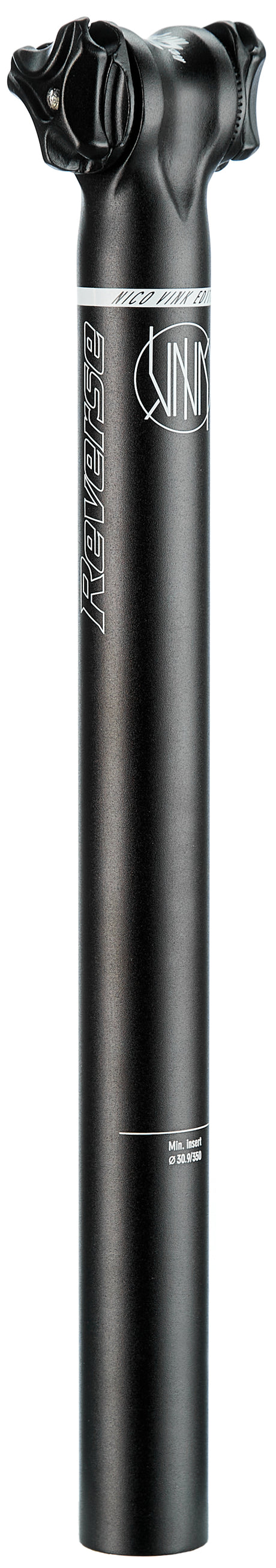 Reverse Nico Vink zadelpen Ø30,9mm zwart