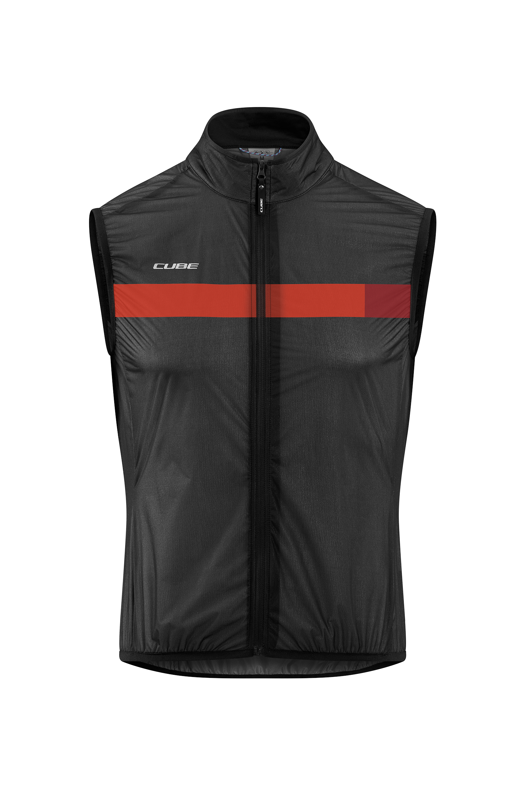 CUBE TEAMLINE windvest zwart