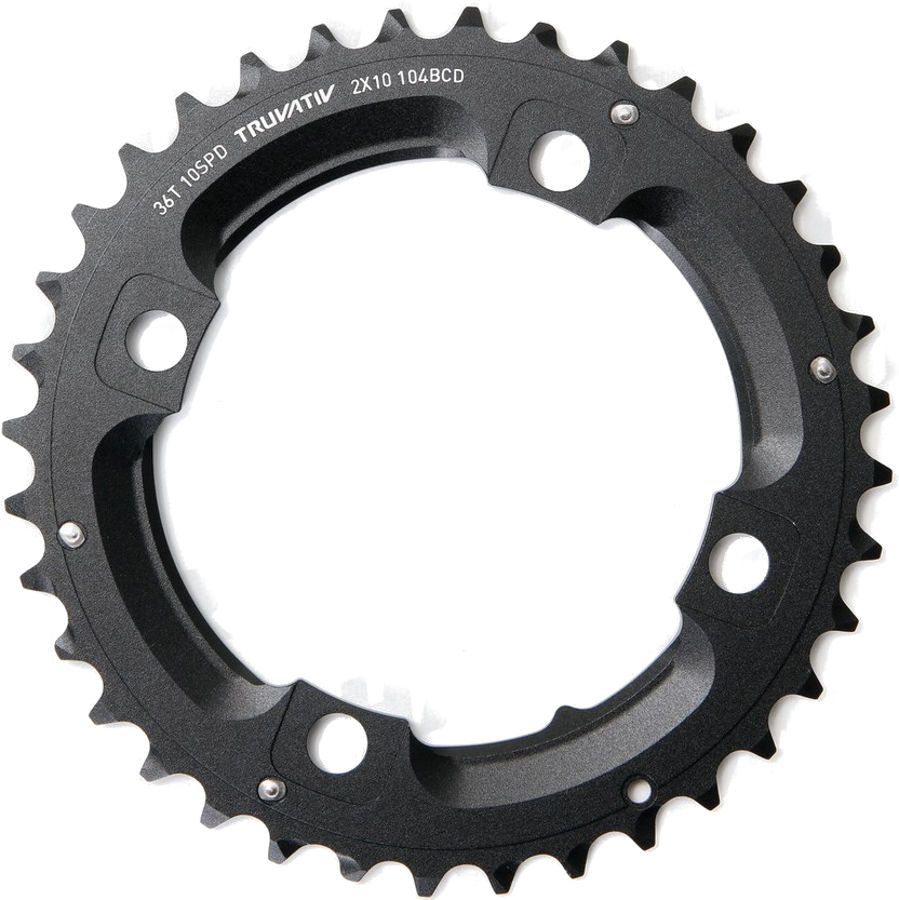 SRAM MTB kettingblad 2x10-speed zonder pin zwart