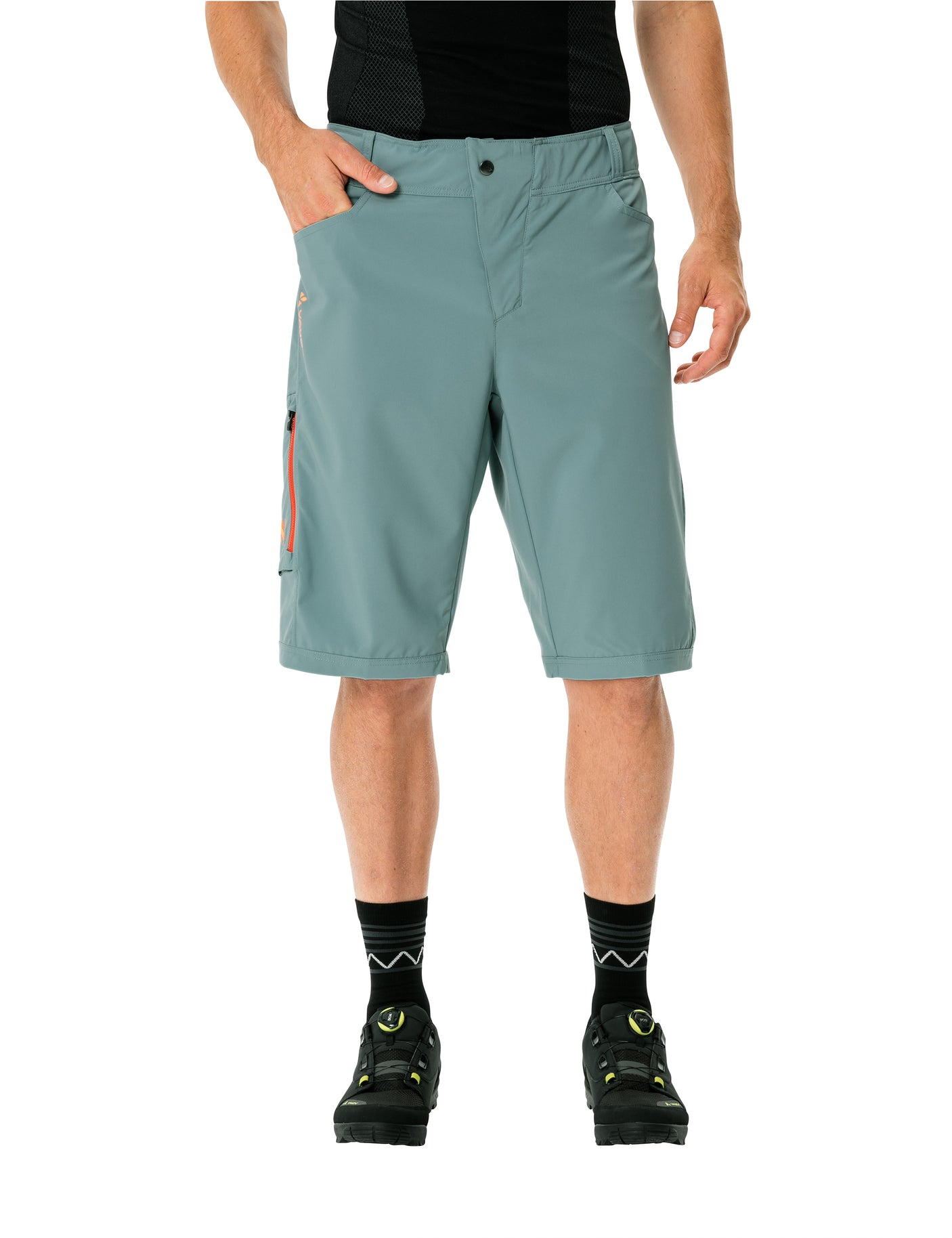 VAUDE Ledro Shorts Heren, petrol