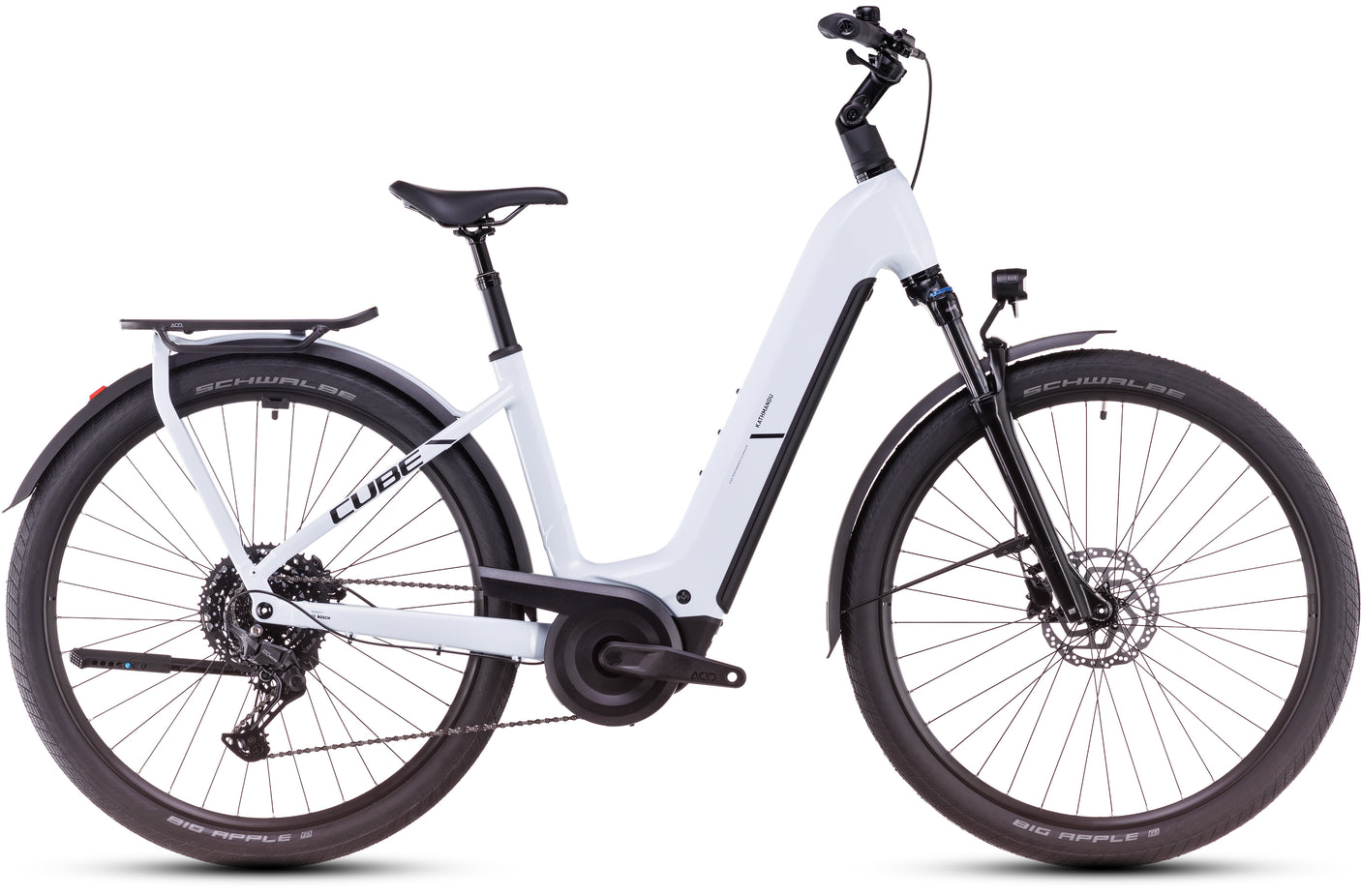 Cube Kathmandu Hybrid ONE 800 Easy Entry polar white´n´black (2025)