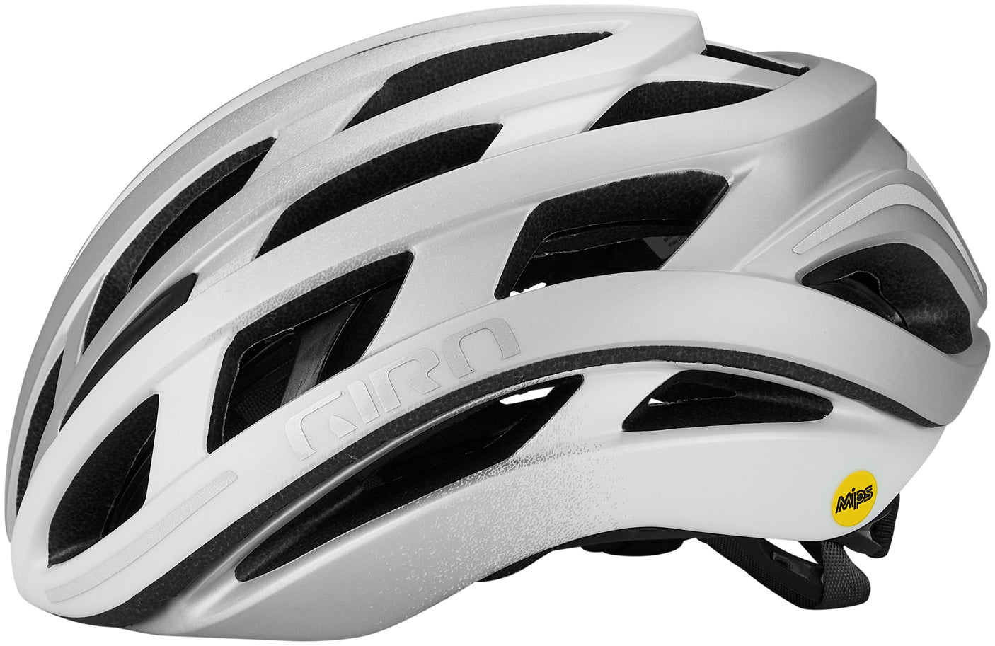 Giro Helios Spherical Helm matte white/silver fade