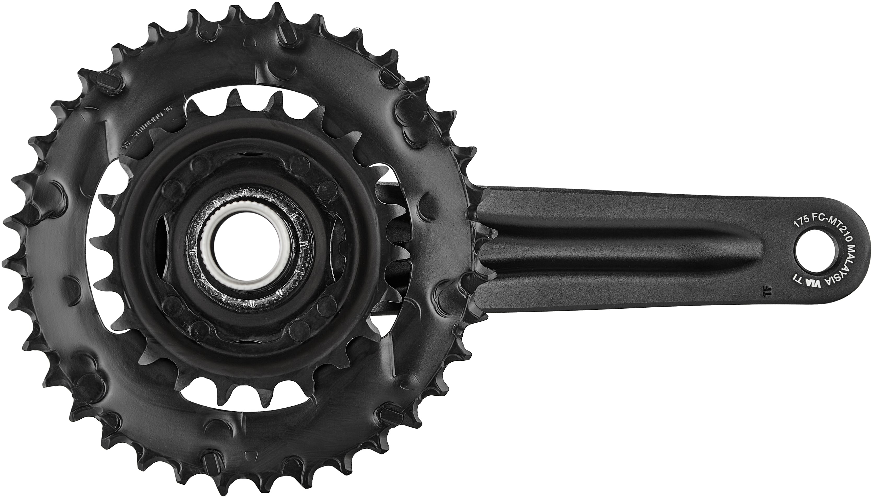 Shimano FC-MT210 crankstel 36/22 tanden 2x9-speed