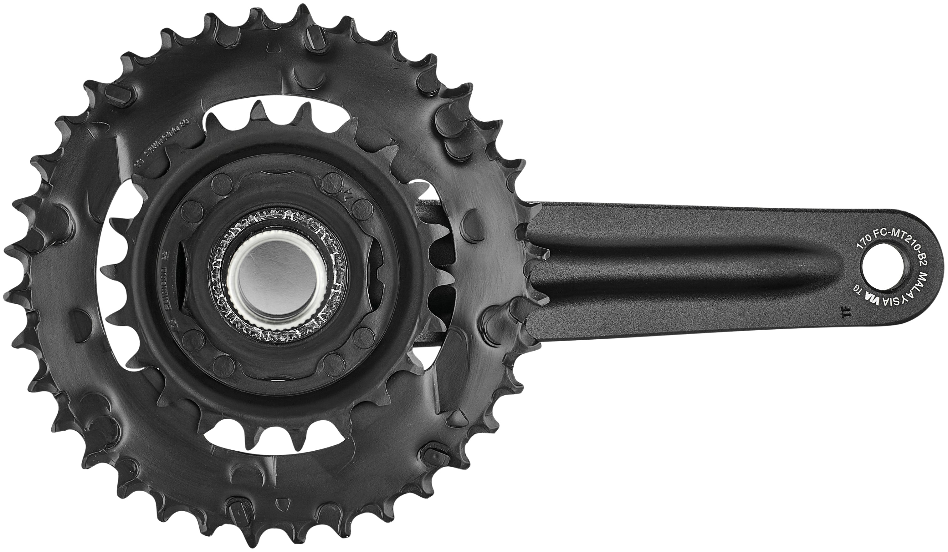 Shimano FC-MT210-B crankstel 36/22 tanden 2x9-speed