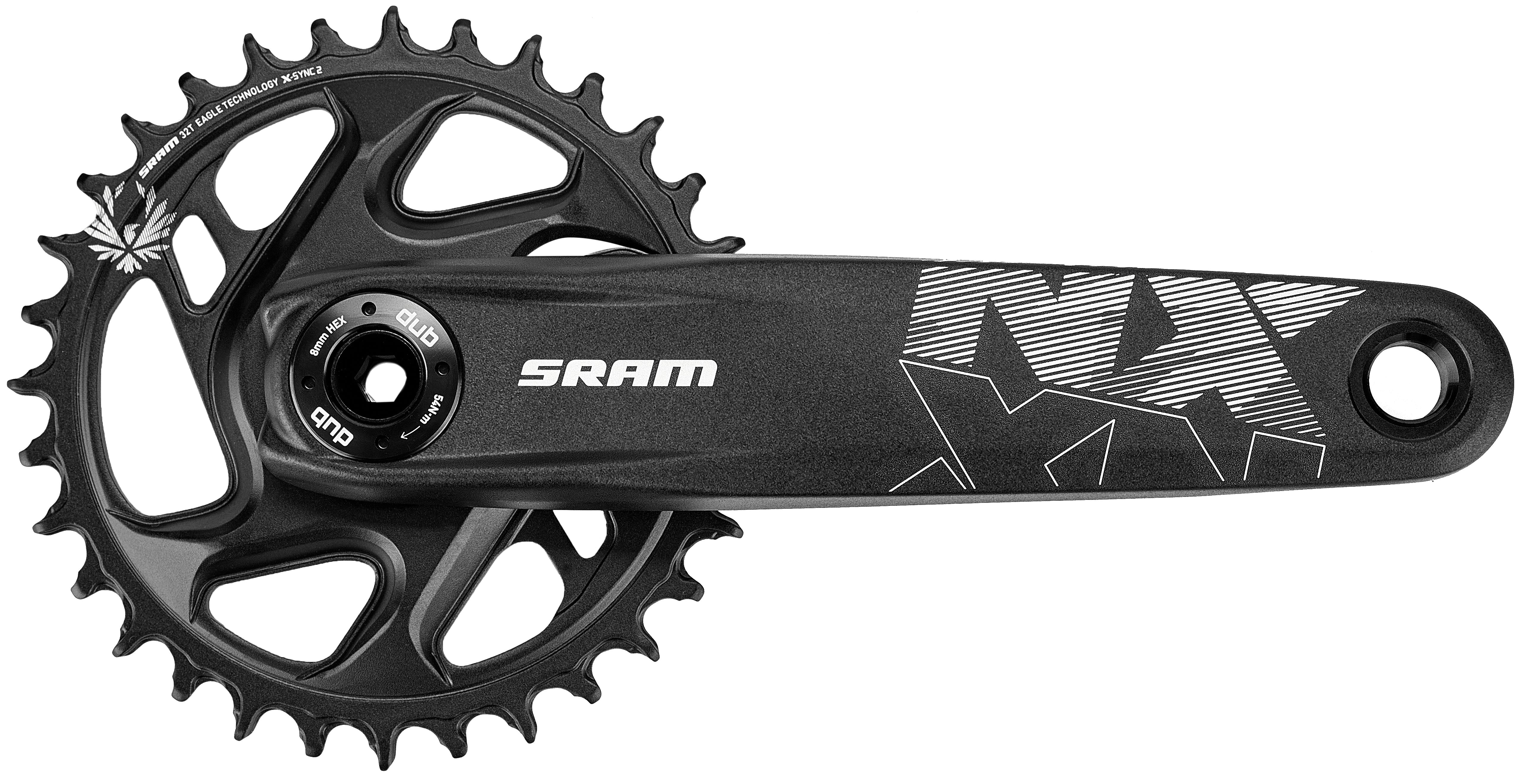 SRAM NX Eagle DUB 175 groepset 12-speed 32T X-Sync XG-1230