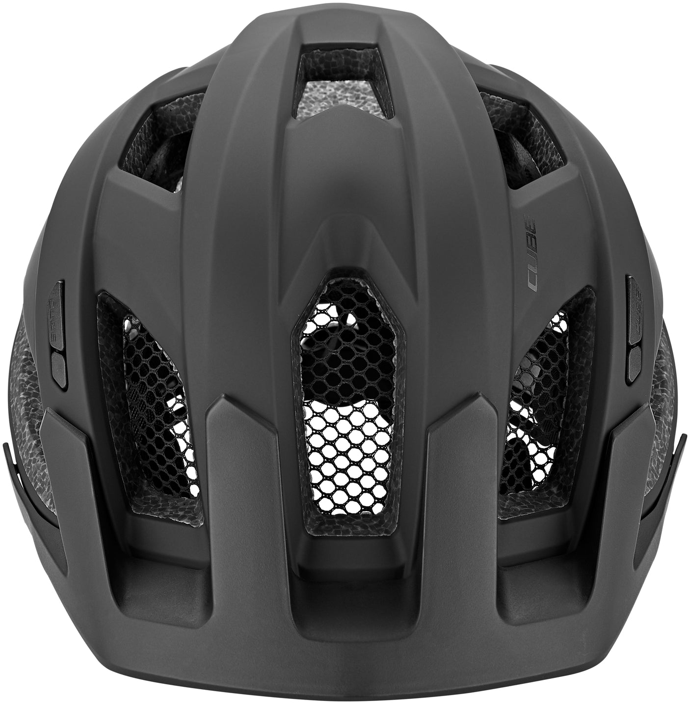 CUBE PATHOS MTB-helm zwart