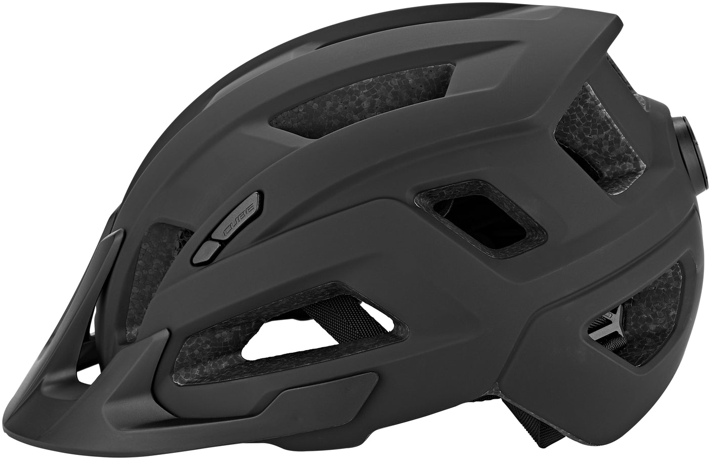 CUBE STEEP helm mat zwart