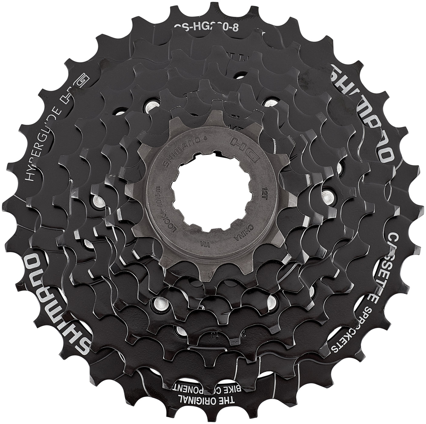 Shimano CS-HG200 cassette 8-speed zwart