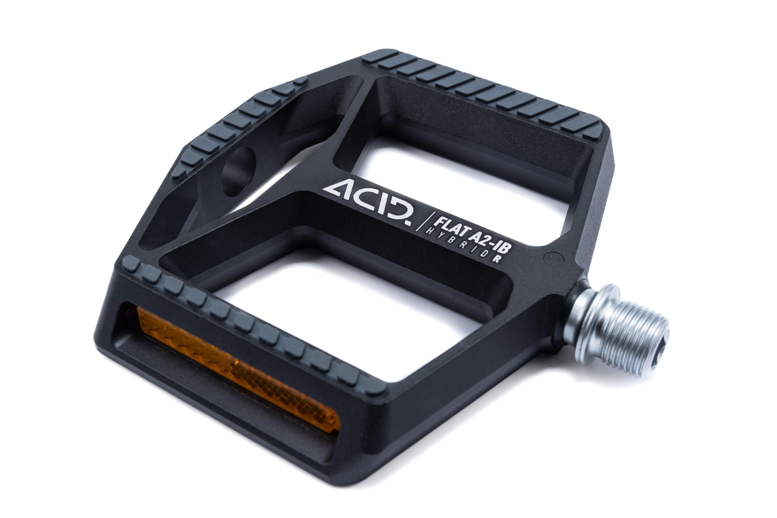 ACID-pedalen FLAT A2-IB Hybrid R zwart