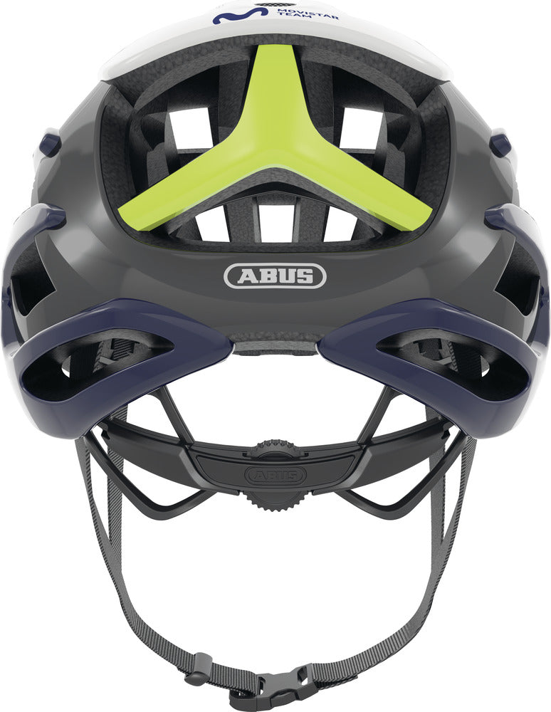 ABUS Airbreaker-helm Road Movistar Team