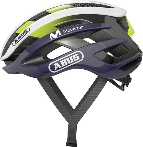 ABUS Airbreaker-helm Road Movistar Team