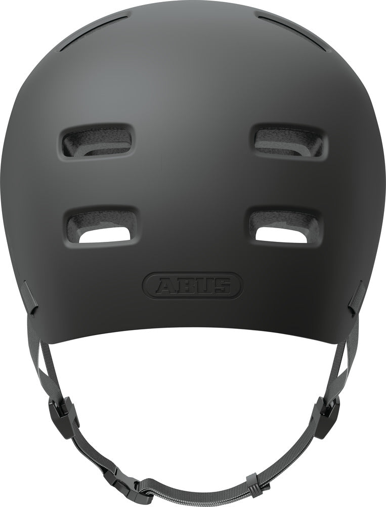 ABUS Indyhelm MTB fluweel zwart