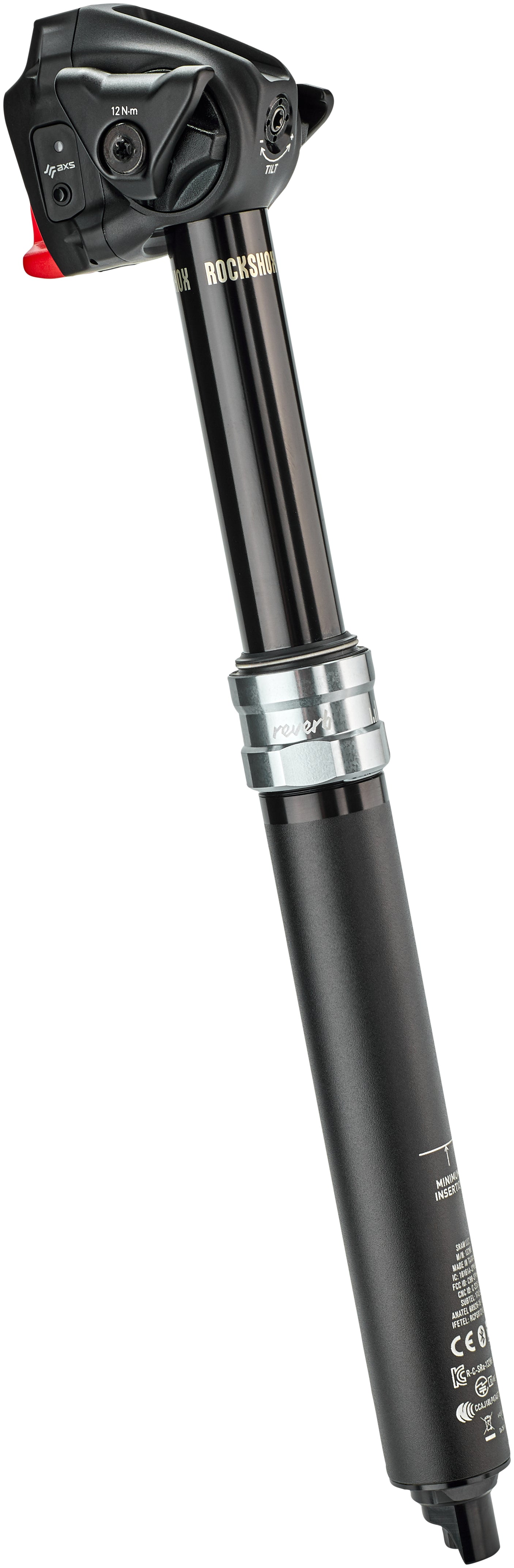 RockShox Reverb AXS Sattelstütze Ø30,9mm schwarz