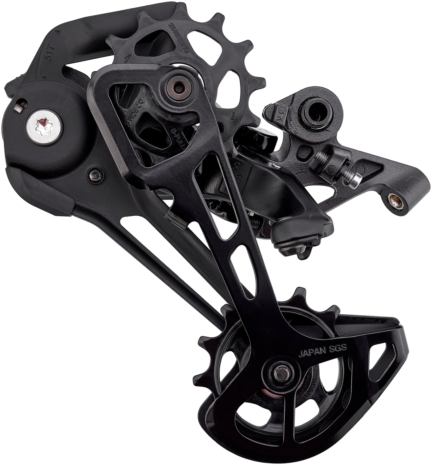 Shimano Deore XT RD-M8100 achterderailleur 12-speed direct mount lang zwart