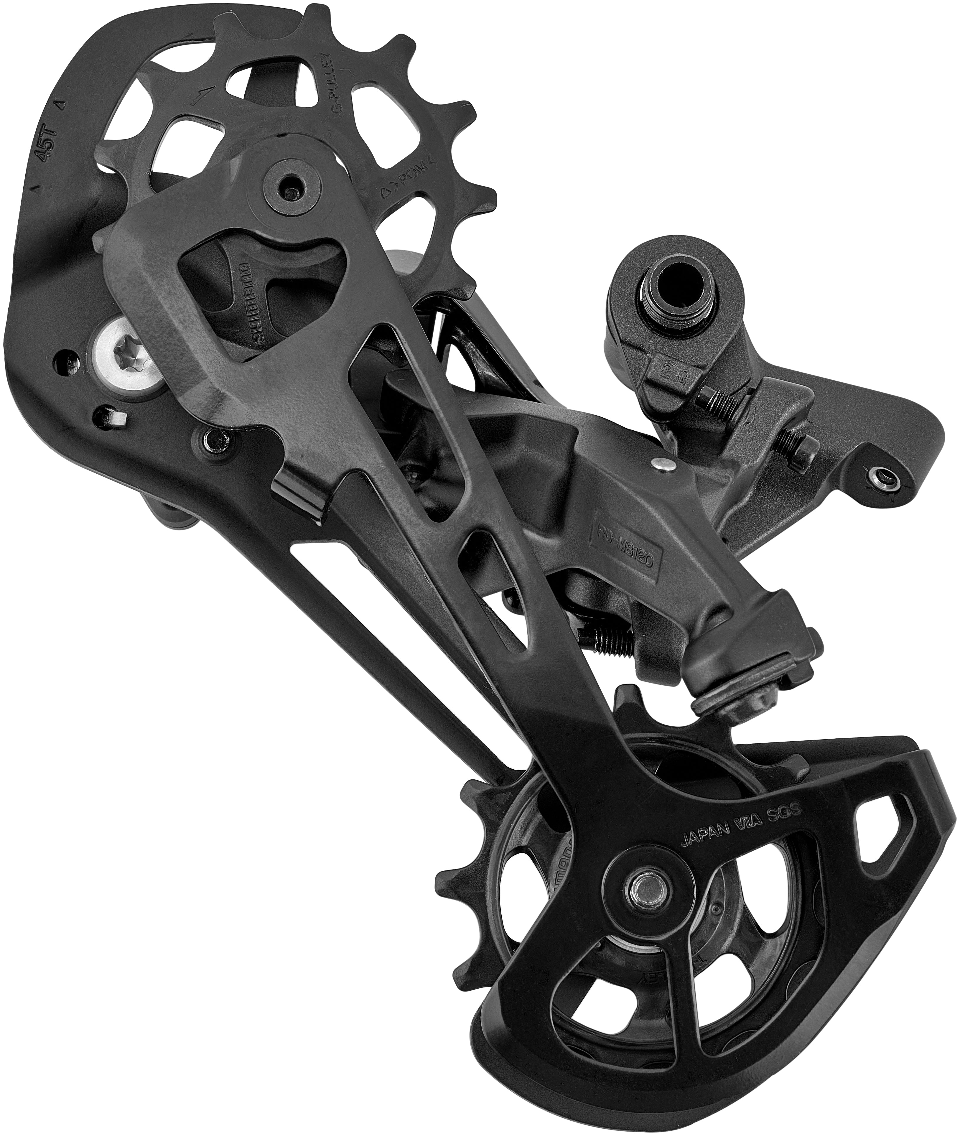 Shimano Deore XT RD-M8120 achterderailleur 12-speed direct mount lang zwart